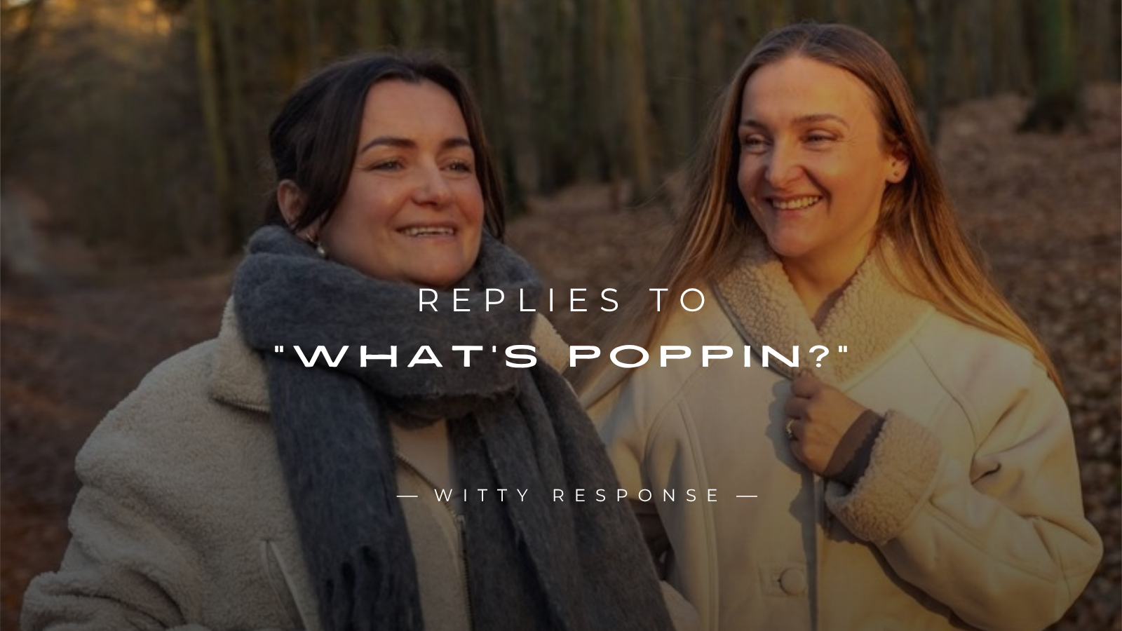 250+ Perfect Replies To "What’s Poppin?" Chat & Text